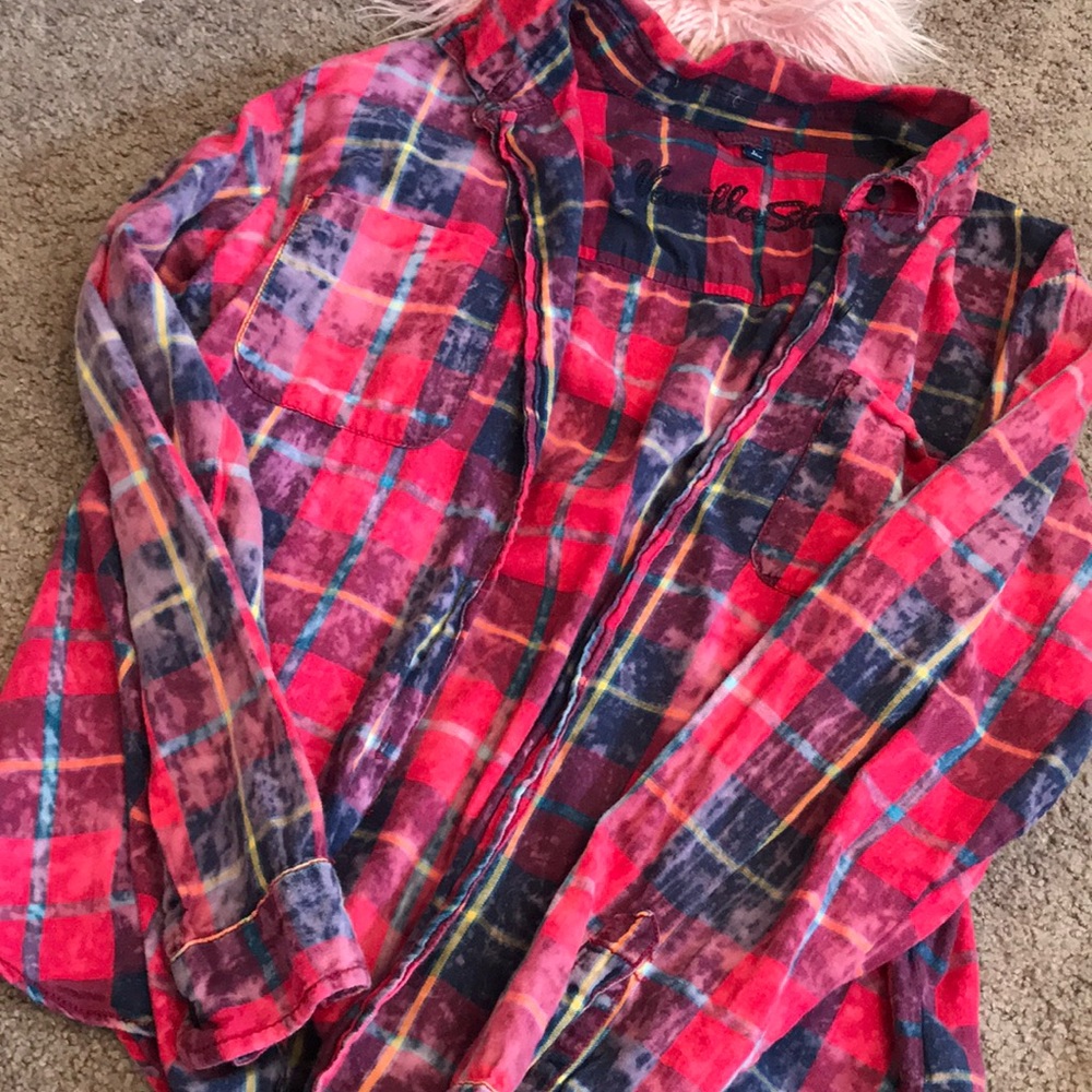Rustic red flannel